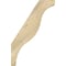 Ekena Millwork 4"W x 16"D x 24"H Funston Rough Sawn Knee Brace, Douglas Fir BRC04X16X24FST00RDF - alternate 2